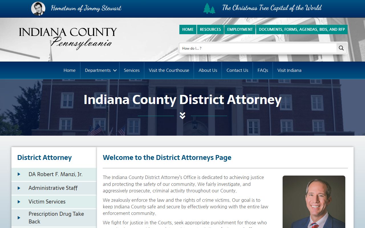 Indiana County District Attorney prosecutes DUI cases