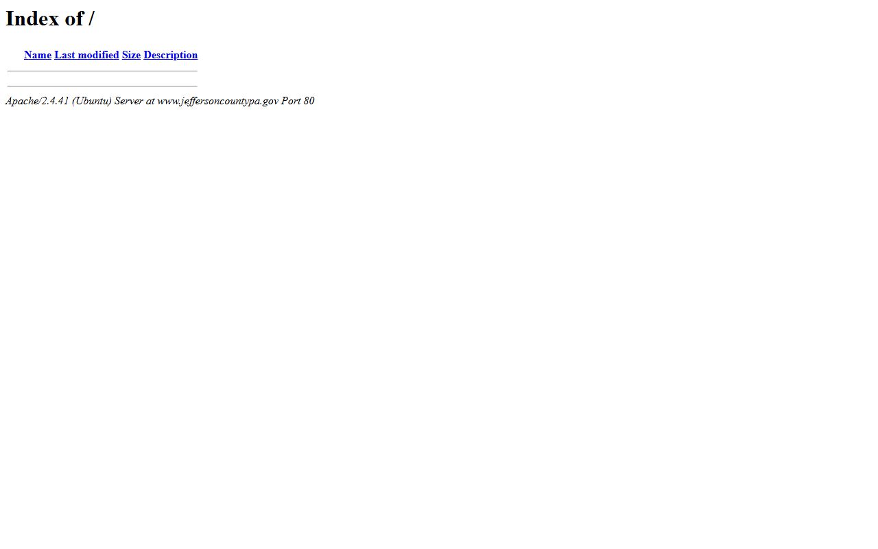 Jefferson County official website DUI records resources