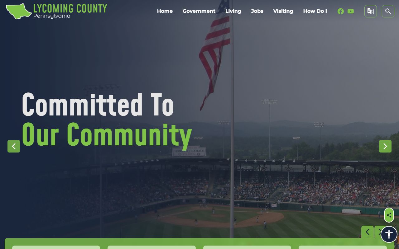 Lycoming County official website DUI records resources