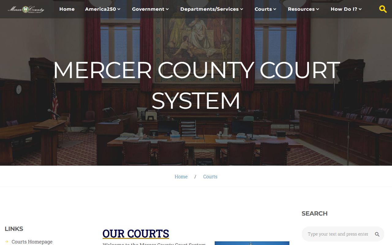 Mercer County 36th Judicial District Court DUI records
