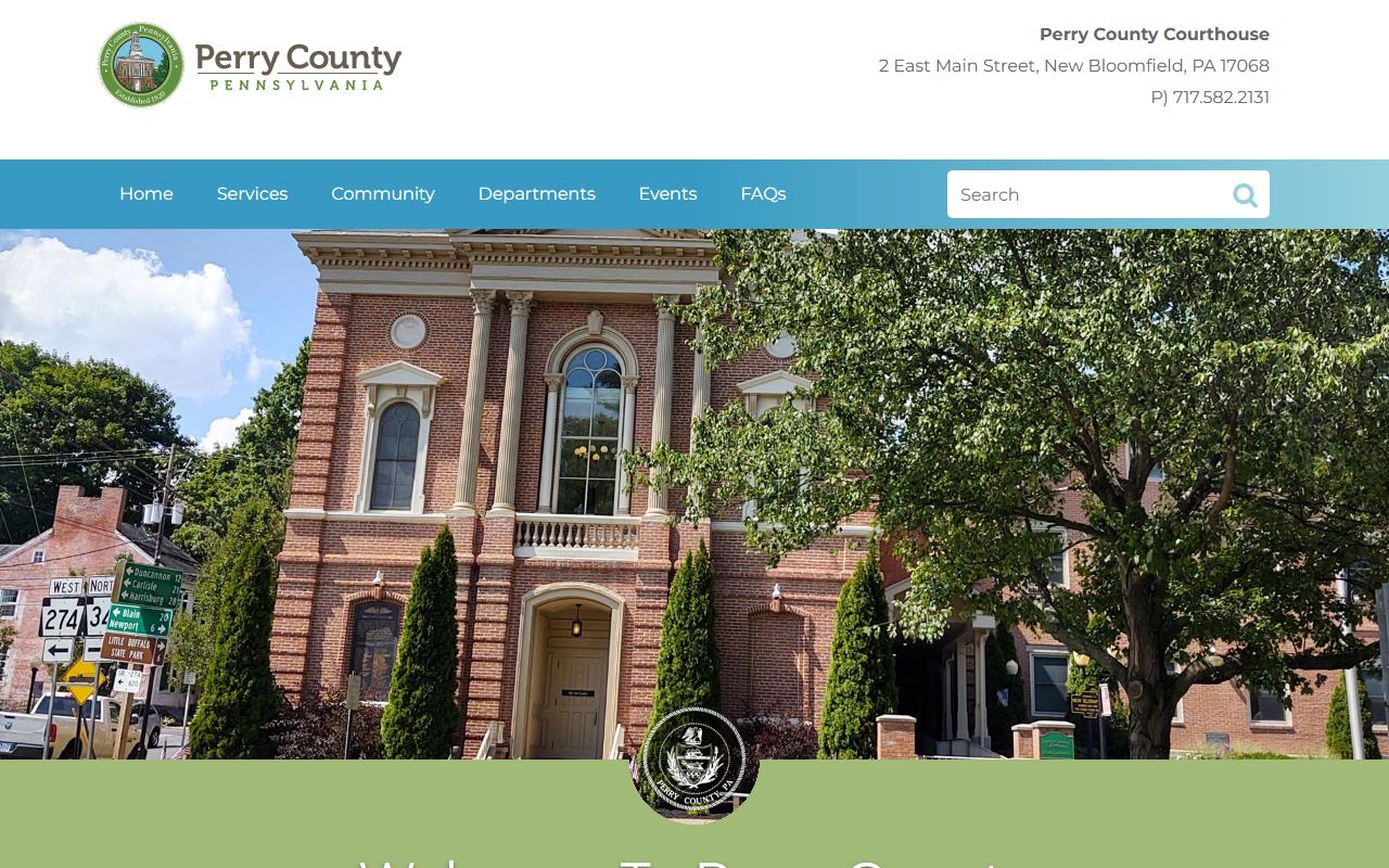 Perry County official website DUI records resources